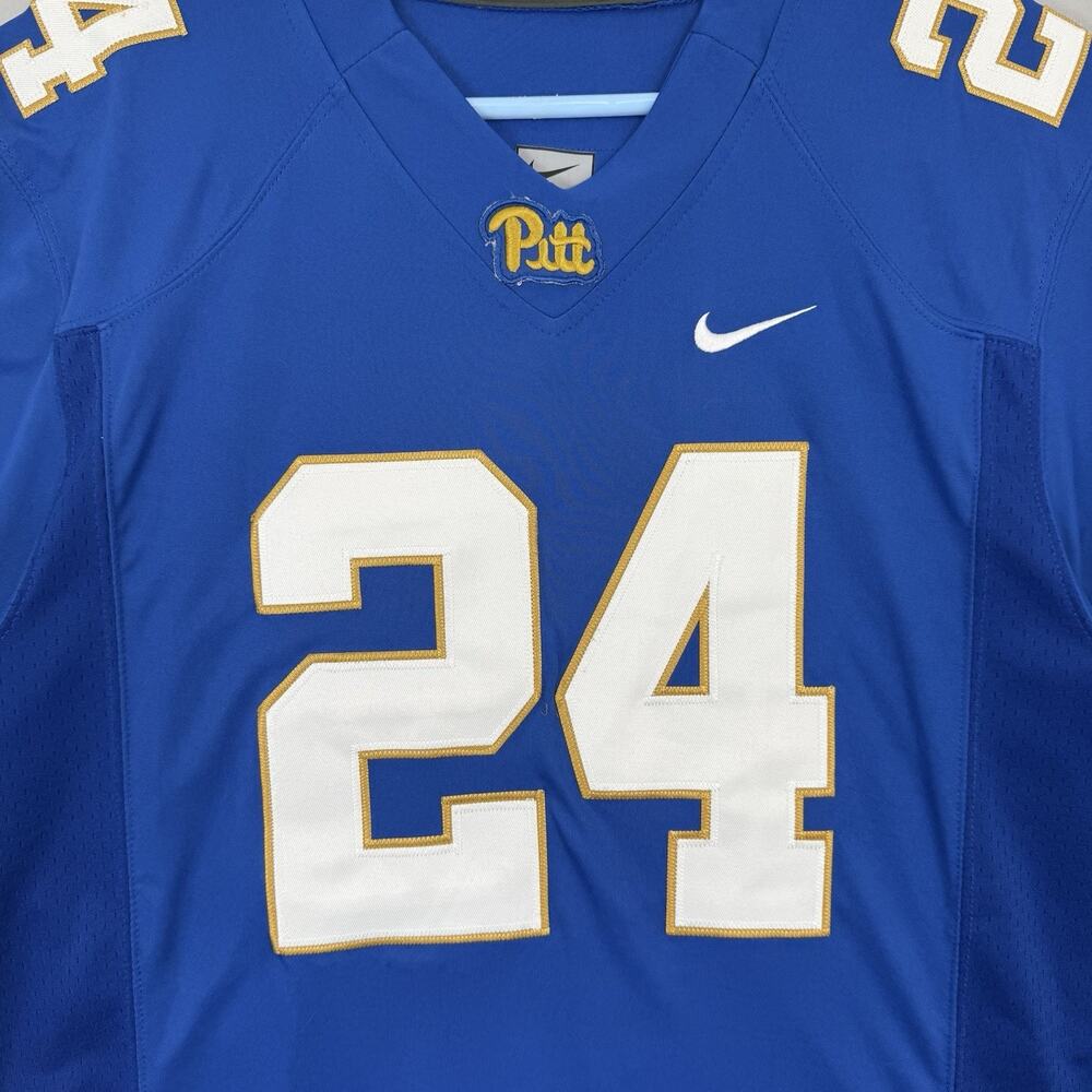 Men’s Nike Pitt Panthers James Conner #24 NCAA Football Jersey Sz XL Blue - Picture 2 of 8